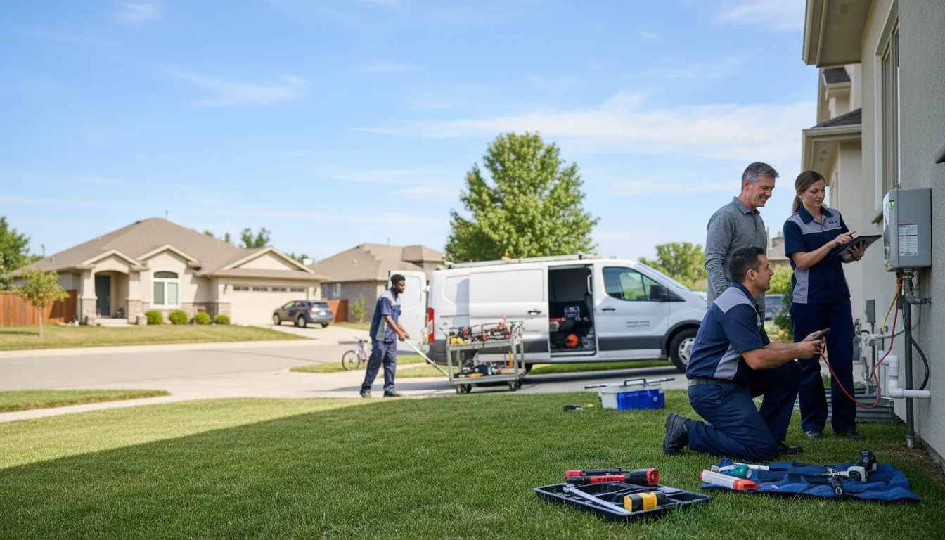 Tankless water heater service in Somerset, KY